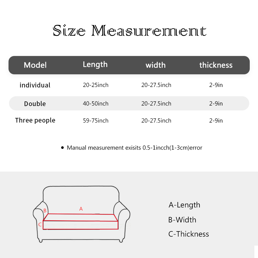 Huisdecoratie effen kleur bankkussenhoes elastische beschermer bankhoes persoonlijkheid bijpassende wasbare bankhoes hoes