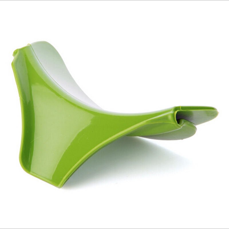 Bac de vidange Anti-déversement en Silicone, déflecteur à bord rond, entonnoir liquide, déviation de la bouche, outils de cuisine, accessoires de cuisine