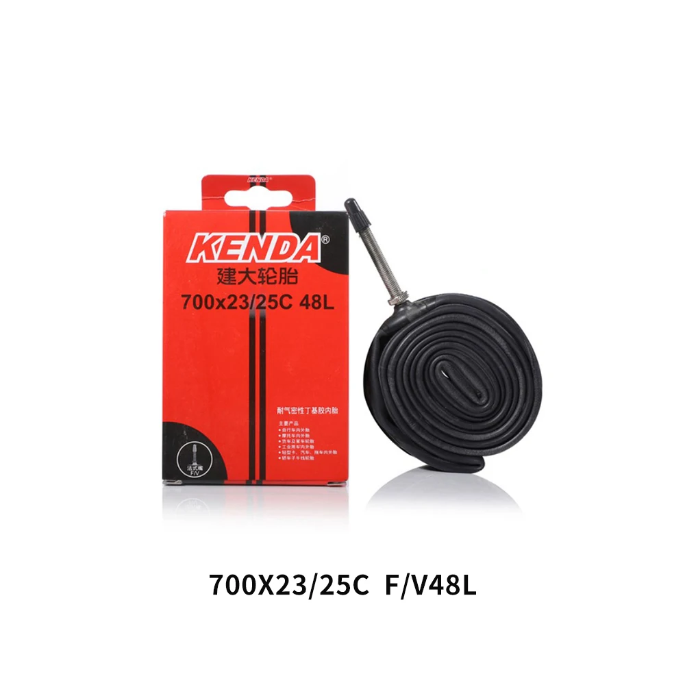 1Stck KENDA Fahrrad Reifen Innenrohr 700C 18-23C 23-25C 28-32C 35-43C 45C kamera Schrader Presta ventil innenrohr rennrad: dunkel Grau
