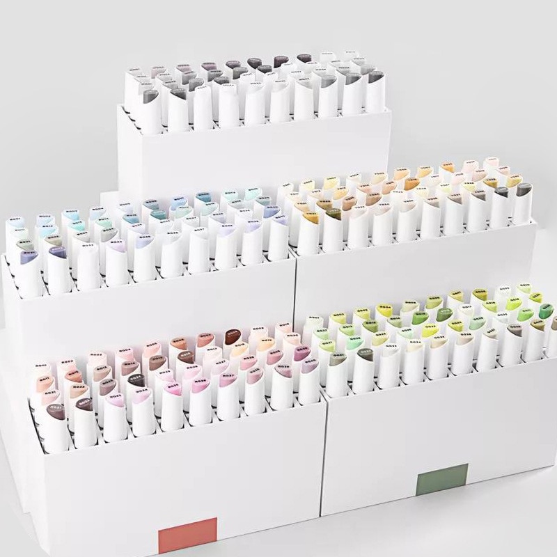 TouchFIVE 30/40/60/80/168 Color Art Markers Set Dual Headed Artist Sketch Oily Alcohol based markers For Animation Manga