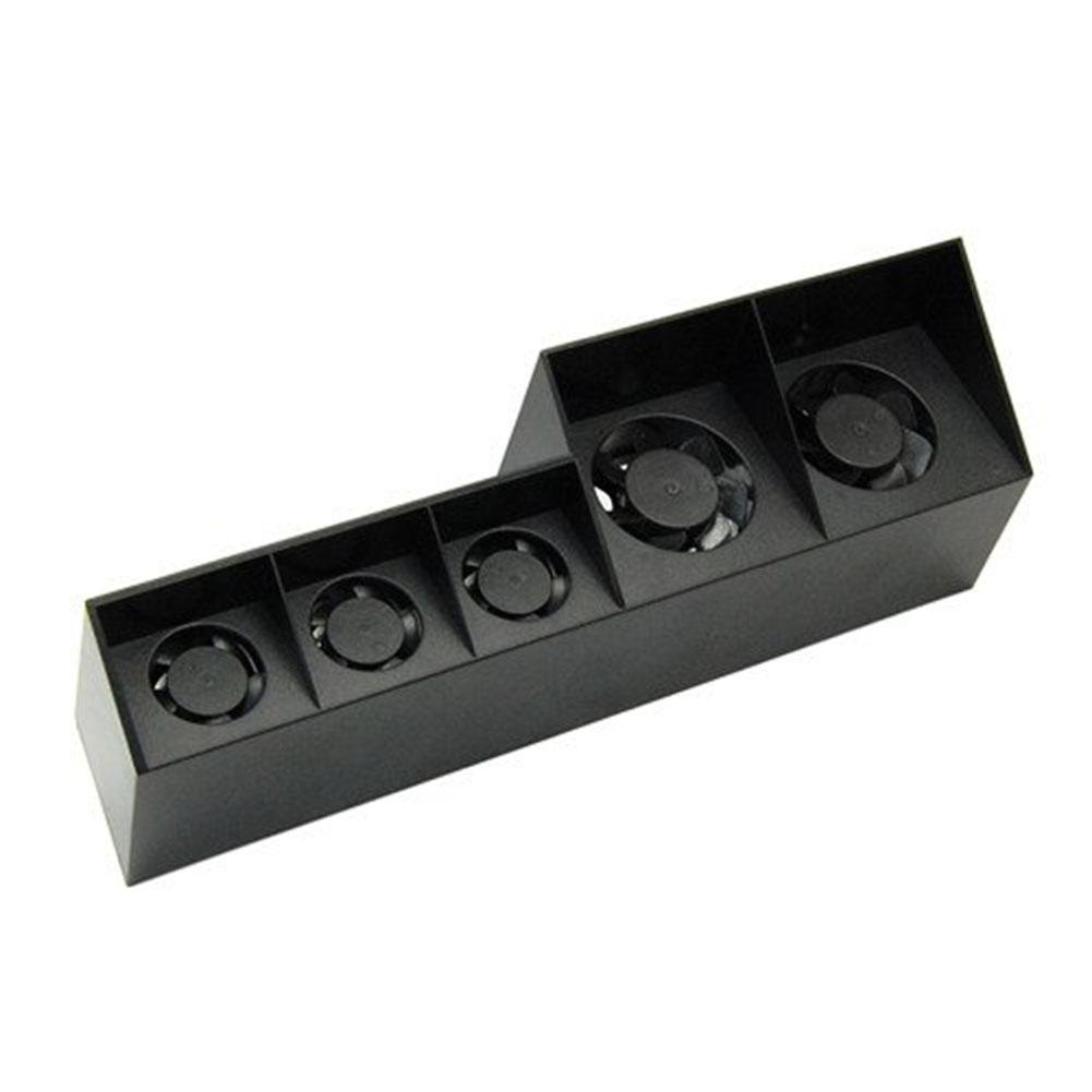 EastVita-ventilador de refrigeración con Control de temperatura externo, Enfriador de 5 ventiladores USB para Sony PS4, PlayStation 4, con Cable de carga r30