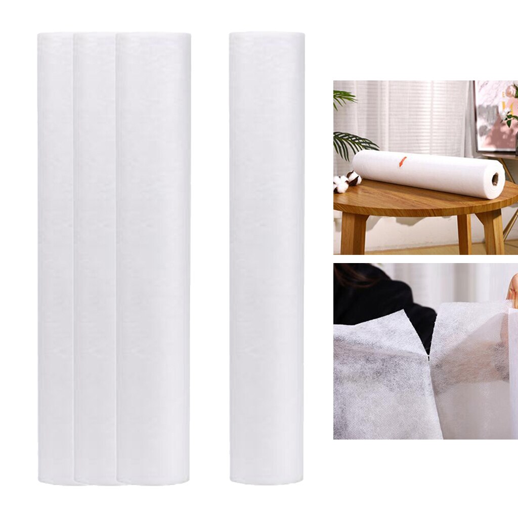 200 Pcs NonWoven Disposable Waxing Bed Roll Sheet Massage Table Covers 50x70cm