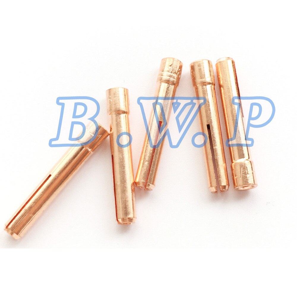 5Pcs TIG Torch Accessories-Collet 13N22 1/16 1.6mm For WP-9 A-125 CK9 HW-9 PTA-9 Series