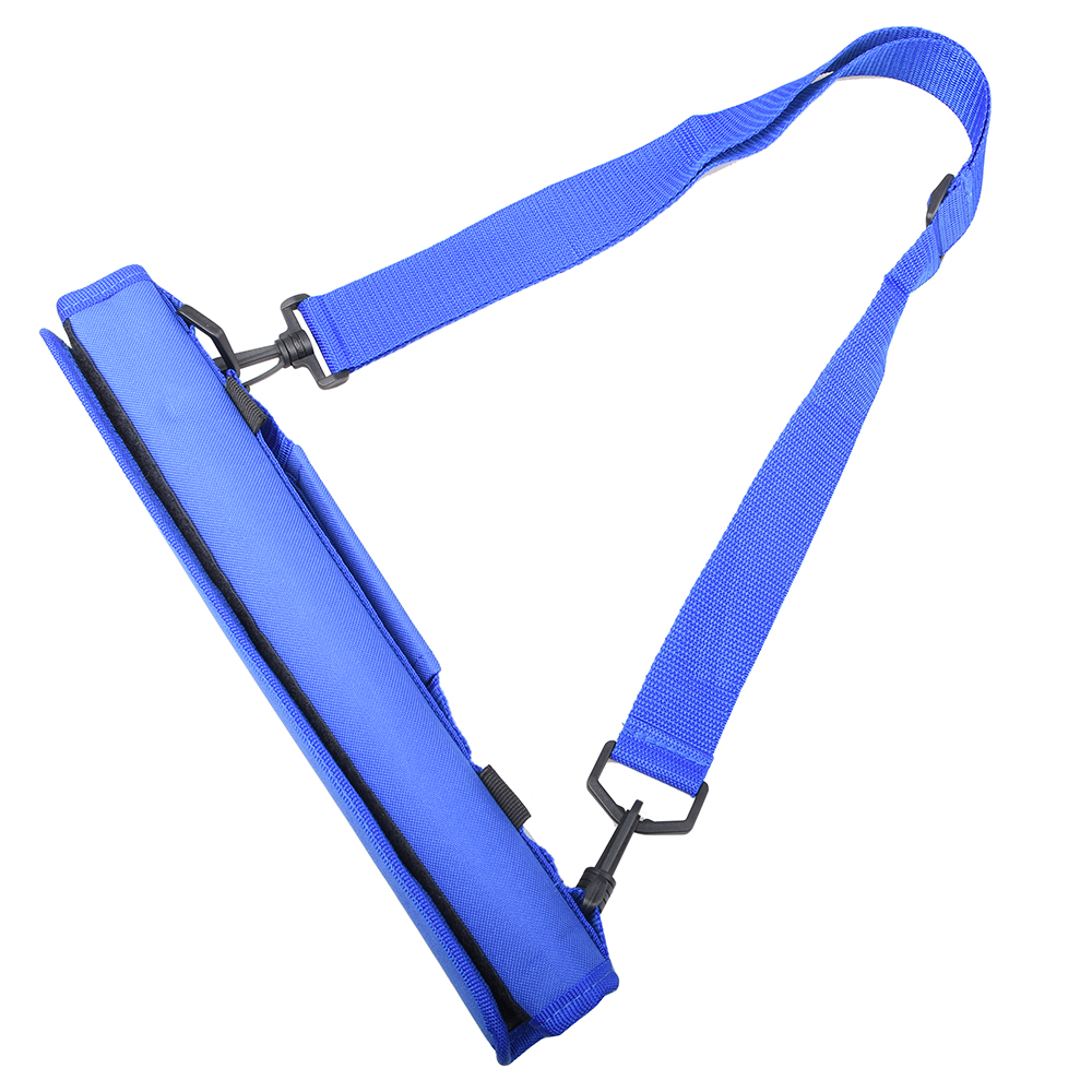 Golf Club Bag Mini Draagbare Golf Club Bag Opslag Travel Pouch Eenvoudige Opvouwbare Mini Half Set Golf Gun Bag: Blauw