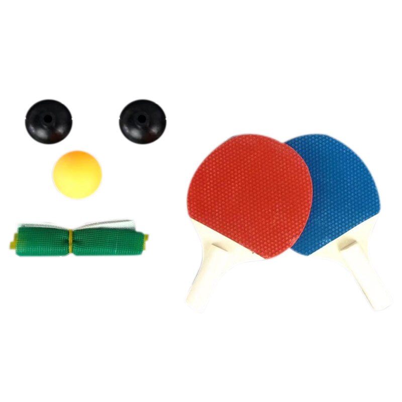 Tischtennis Spielen Set, Professionelle Tisch Tennis Schläger Set, Mini Ping Pong Spiel Bälle, ideal für Anfänger und Kinder: Default Title