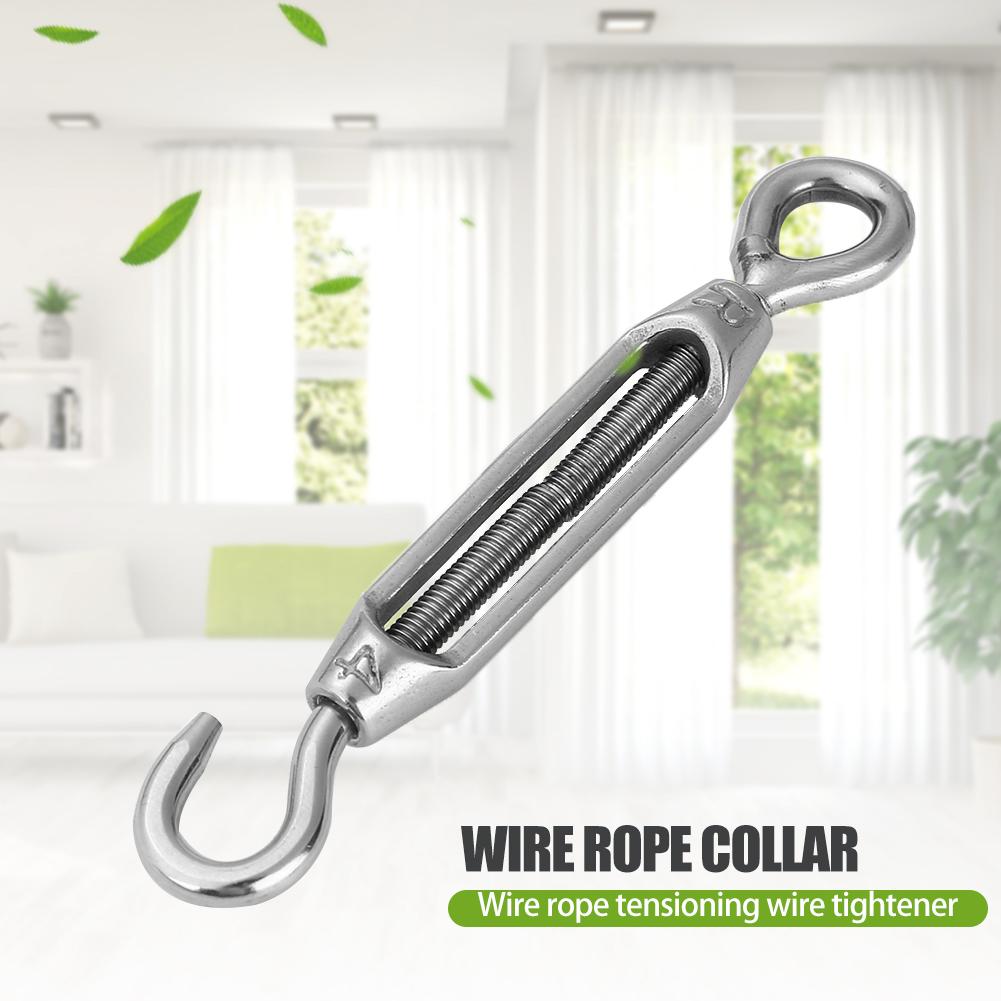 Stainless Steel Spring Eye Turn Buckle Wire Rope Tensioner Hardware Accessories with Sufficient Durability and Ruggedness