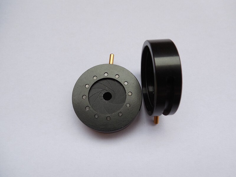 Iris Module Integrated Diaphragm, Adjustable Diaphragm, Manual Diaphragm, Condenser, Zoom In and Out 0.5-15MM
