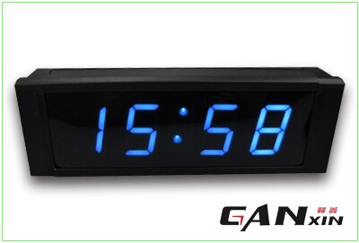[Ganxin]1" Portable and Low Price Mini Led Projection Clock Led Wall Clock: GI4T1B