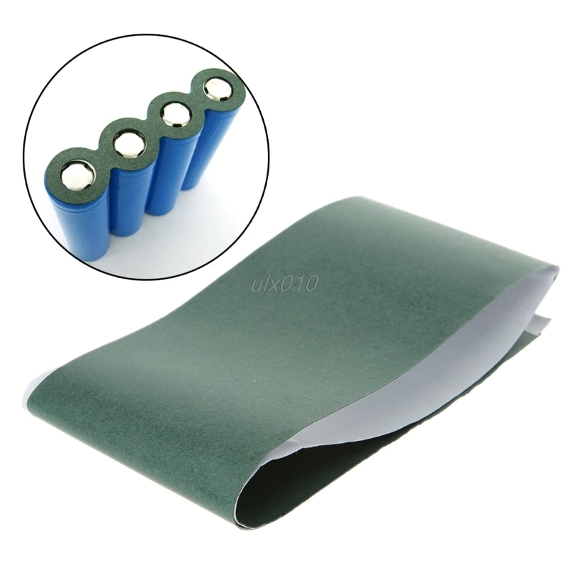 1m 120mm 18650 Battery Insulation Gasket Barley Paper Li-ion Pack Cell Insulating Glue Patch Positive Electrode Insulated Pads