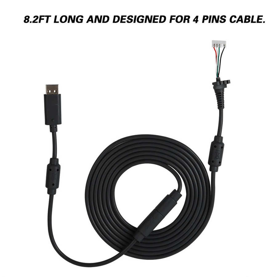 Usb 5Pin Gamepad Kabel Vervanging Draad Met Breakaway Adapter Voor Xbox 360 Bedrade Controller Accessoires