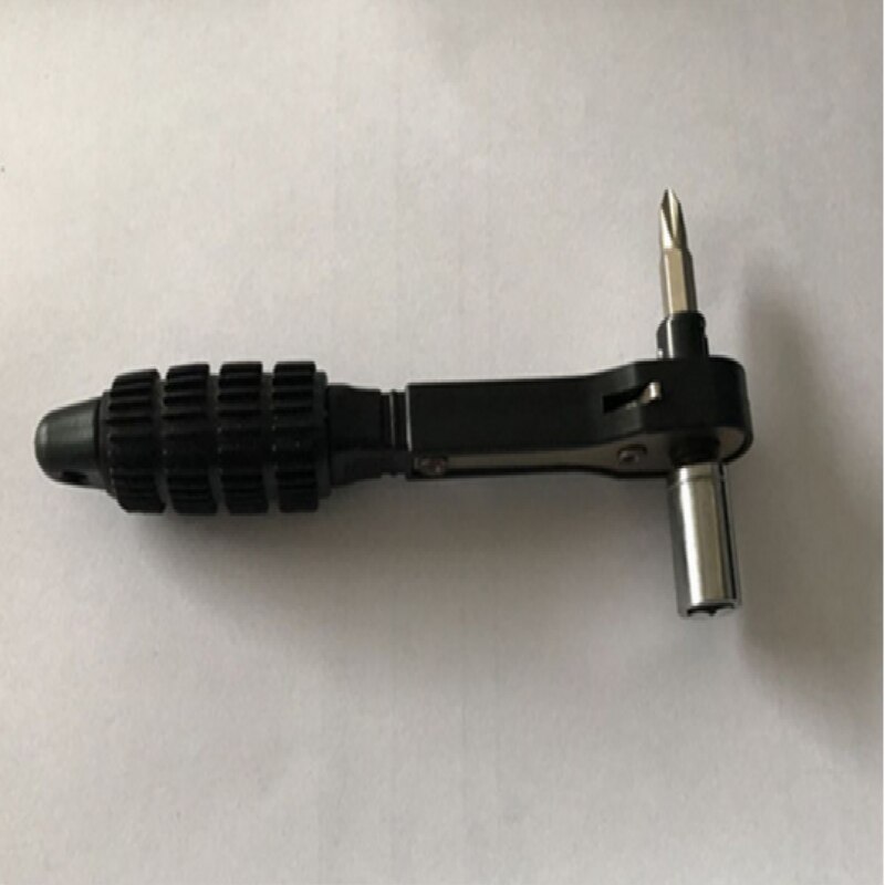 6.35cm Socket Black Mini 1/4" Ratchet Wrench Screwdriver Socket Wrench Rods Quick Release Hand Tools Rini Ratchet