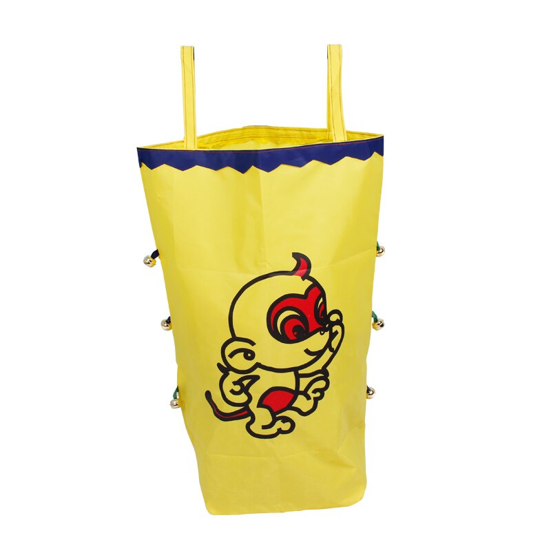 Outdoor Games For Kids Jumping Bag Play Outdoors Sports Games For Children Potato Sack Race Bags Kangaroo Jumping Bag: YELLOW