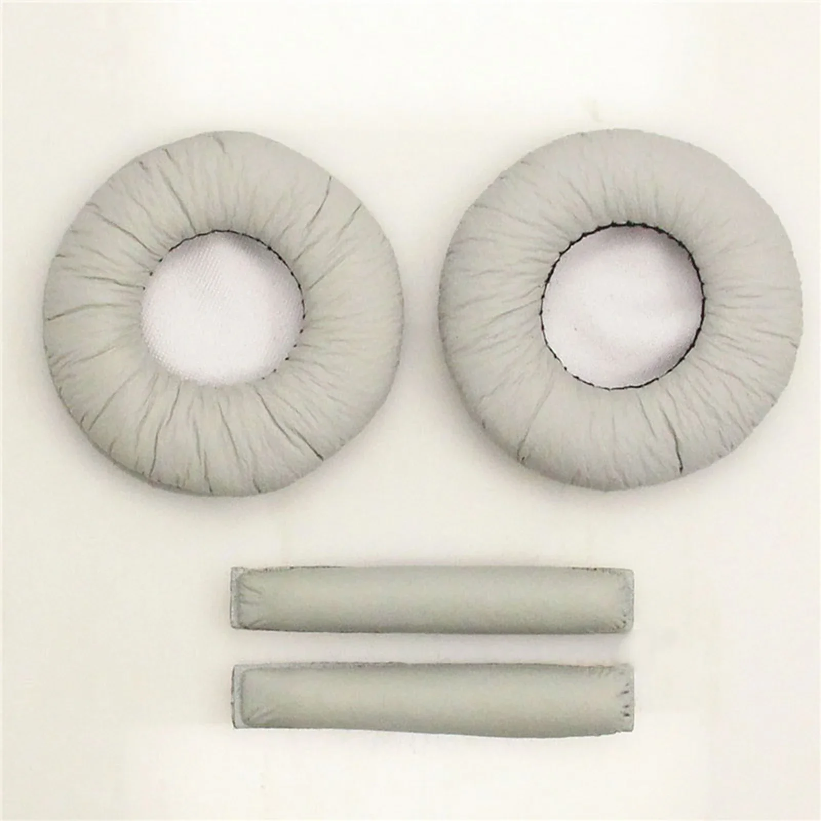 Ohrpolster Stirnband passend für Sennheiser PX100 PX100-II PX200 PX80 PXC150 PXC250 Kopfhörer Zubehör Schwarz Grau Kunstleder Schaumstoff: Mehrfarbig