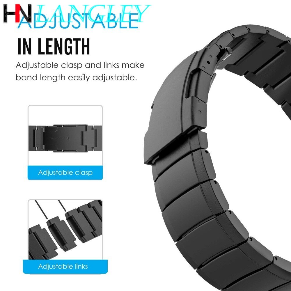 20mm 22mm roestvrijstalen band voor samsung active watch 42mm gear  s3 s2 classic-banden voor huami amazfit gtr bip huawei gt-band