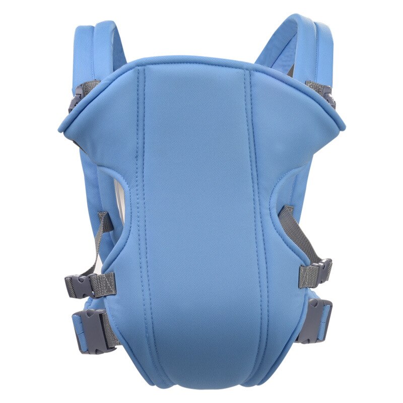 Adjustable Multifunctional Baby Carriers Infant Backpacks&amp;Carriers Kid Carriage Baby safe Sling Child Care Product Baby Carrier: Sky blue
