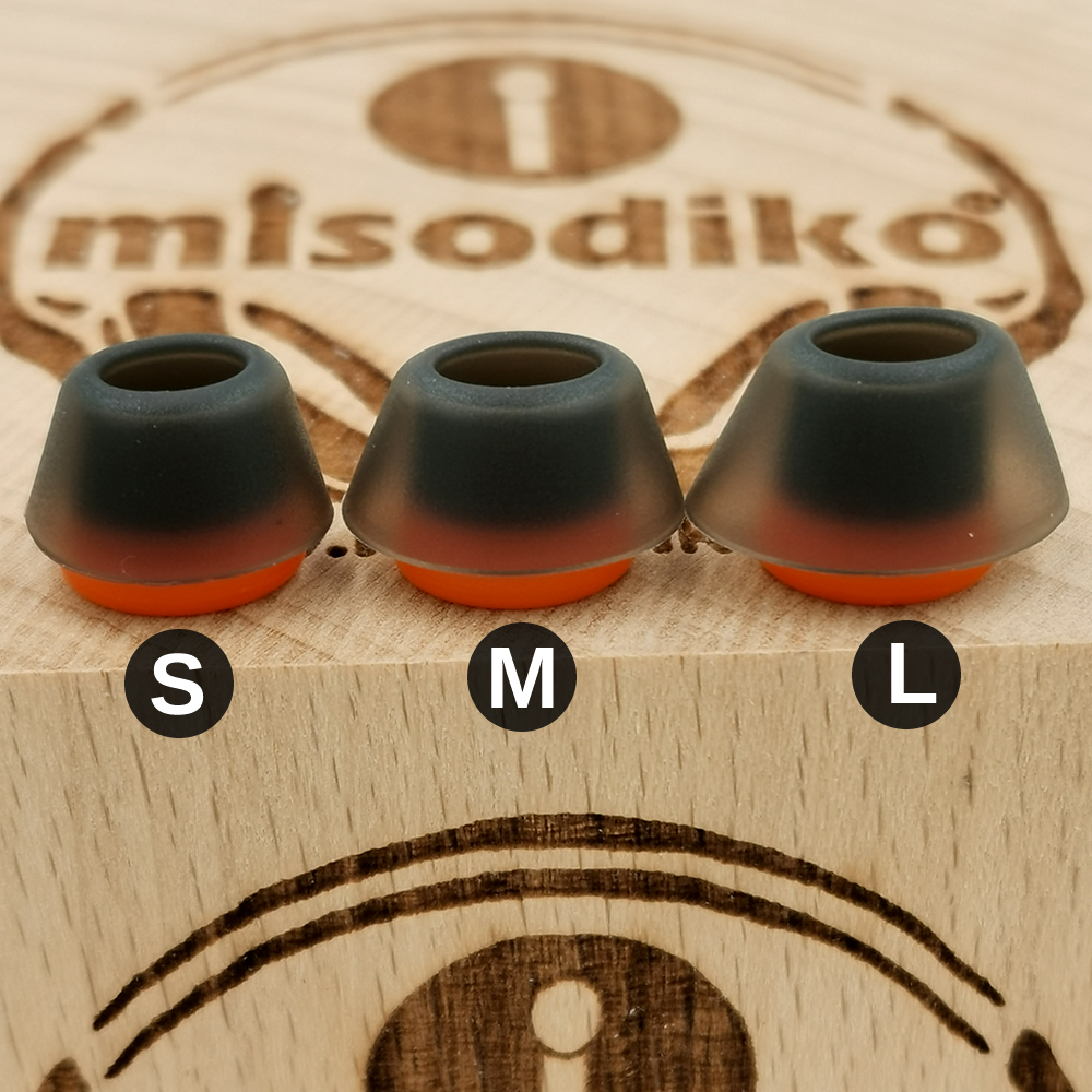 Silikonowe wkładki douszne końcówki słuchawek dousznych dla Jabrae ewoluować 75e/ elita 65e słuchawki douszne, wymienne zatyczki robić uszu