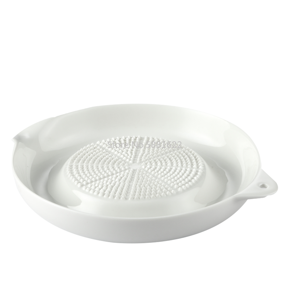 Bruñidor de cerámica de estilo Simple blanco, máquina de pulido portátil de porcelana, zanahoria, jengibre, para el hogar