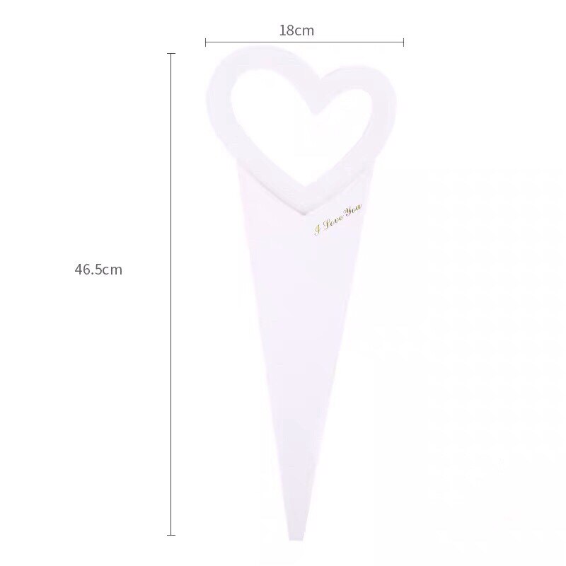 Foldable Flower Box Portable Waterproof Paper Packing Bag Handmade Bouquet Basket Florist Fresh Flower Carrier Bag Wedding: B-White