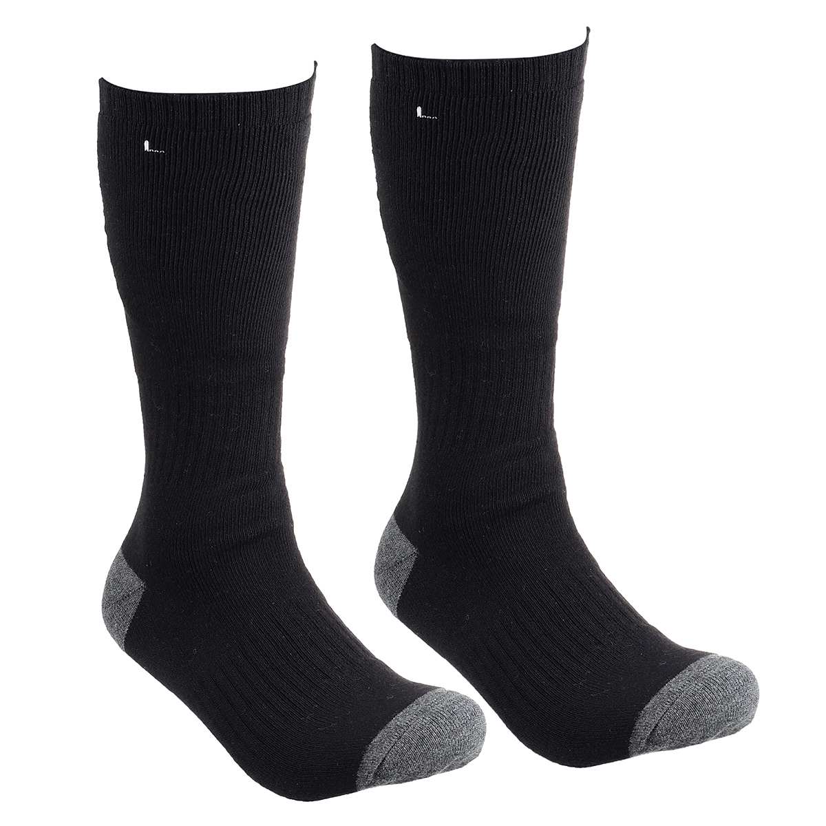 1 Pair Electric Heated Socks Winter Thermal Skiing Heated Socks Nano Fiber Wire Heating Keep Warming Sock Men Women: B