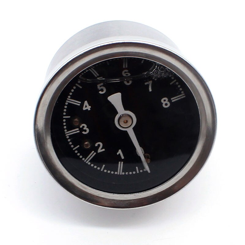 DEFT Universal Adjustable Fuel Pressure Regulator With original gauge and instructions Titanium L Aluminum Fuel Pressure Regulat: fuel meter