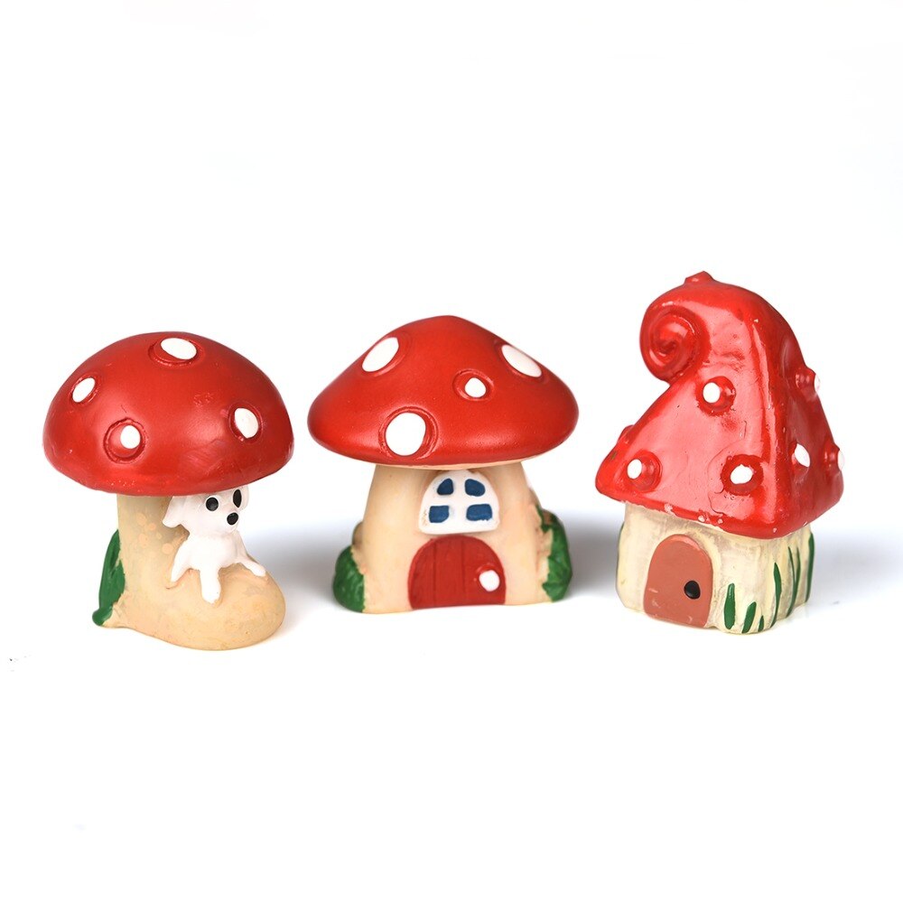 3 stks Banken Miniatuur Fairy Tuin Bonsai Ornamenten Poppenhuis