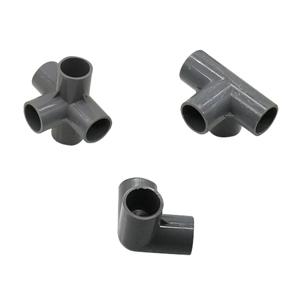 20 Mm 4-Weg 3-Weg 5-Weg Drie-Dimensionale Pvc Connector Tuin Irrigatie Water Connectors aquarium Adapter Fittings