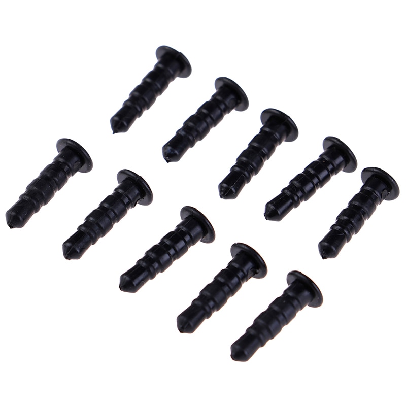 Voor Iphone Voor Samsung Stof-plug Caps Plastic Dust Plug 10Pcs 3.5Mm Koptelefoon Telefoon Accessoires Diy Telefoon Hanger onderdelen