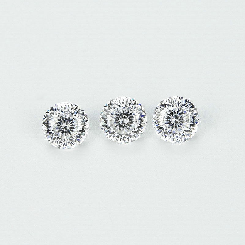 Honderd Bloem Uitstekende Cut 1ct Pass Diamond Test D Kleur VVS1 Losse Moissanite Voor Engagement Ring Sieraden Maken