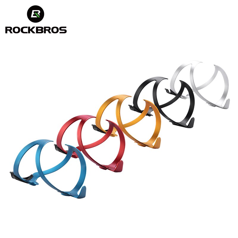 ROCKBROS Ultralight Bicycle Alloy Bottle Holder Aluminium MTB Mountain Road Bike Bicycle Accessories Water Bottle Cage Holder