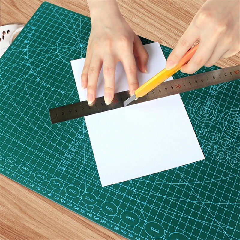 A3 A4 A5 PVC Cutting Mat Workbench Patchwork Cut Pad Sewing Manual DIY Knife Engraving Cutting Board Single Side Underlay