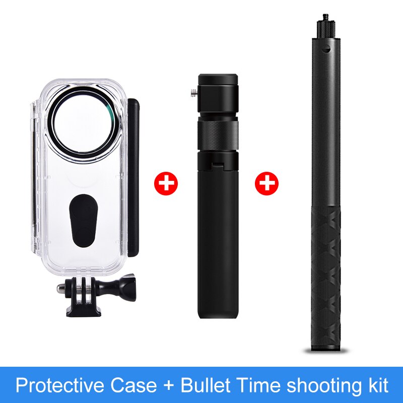 Waterproof housing shell for insta 360 one x, diving case, insta 360 diving protective cover for insta 360 one x camera accessories