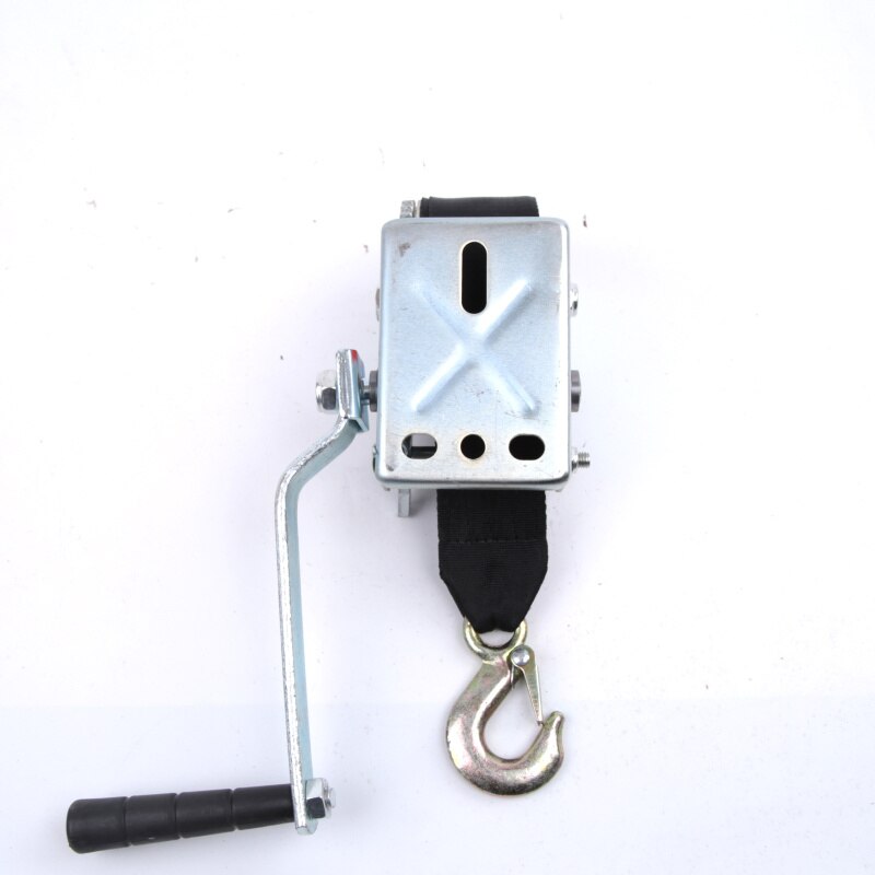800LBS 6M Boat Truck Auto Portable Manual Winch Webbing Sling, Hand Tool Lifting Sling