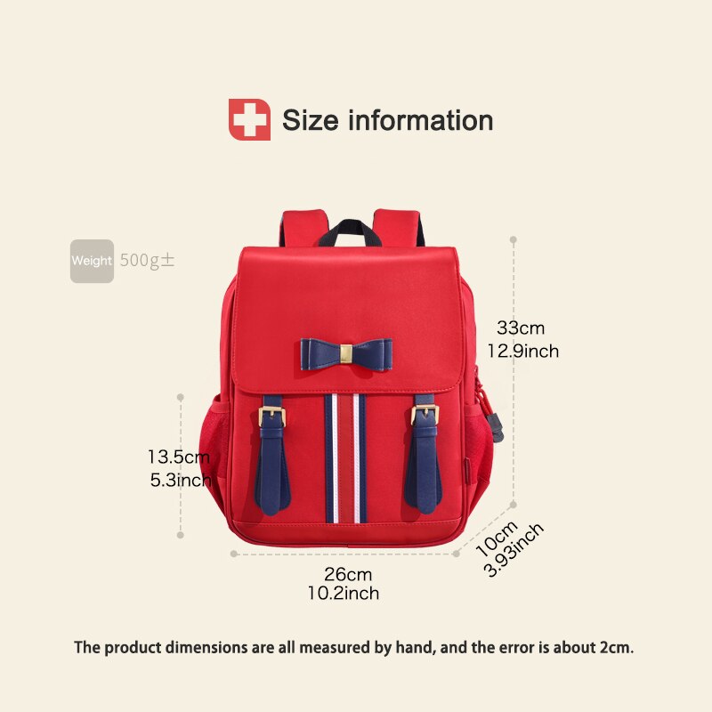 Sac à dos pour l'école, sac orthopédique, imperméable, pour les enfants de 1-3-6 ans, pour les adolescentes,