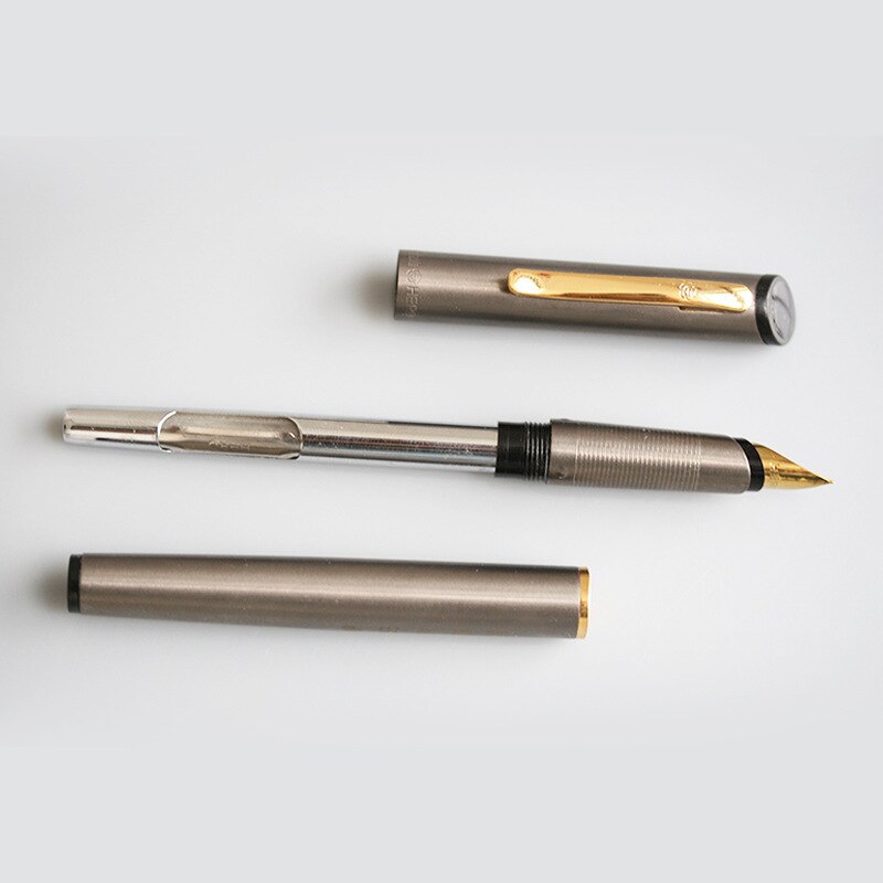 Hero 66 Vulpen Inkt Full Metal Gouden Clip Pennen Rvs Klassieke Vulpen Nib 0.38Mm School Kantoor levert