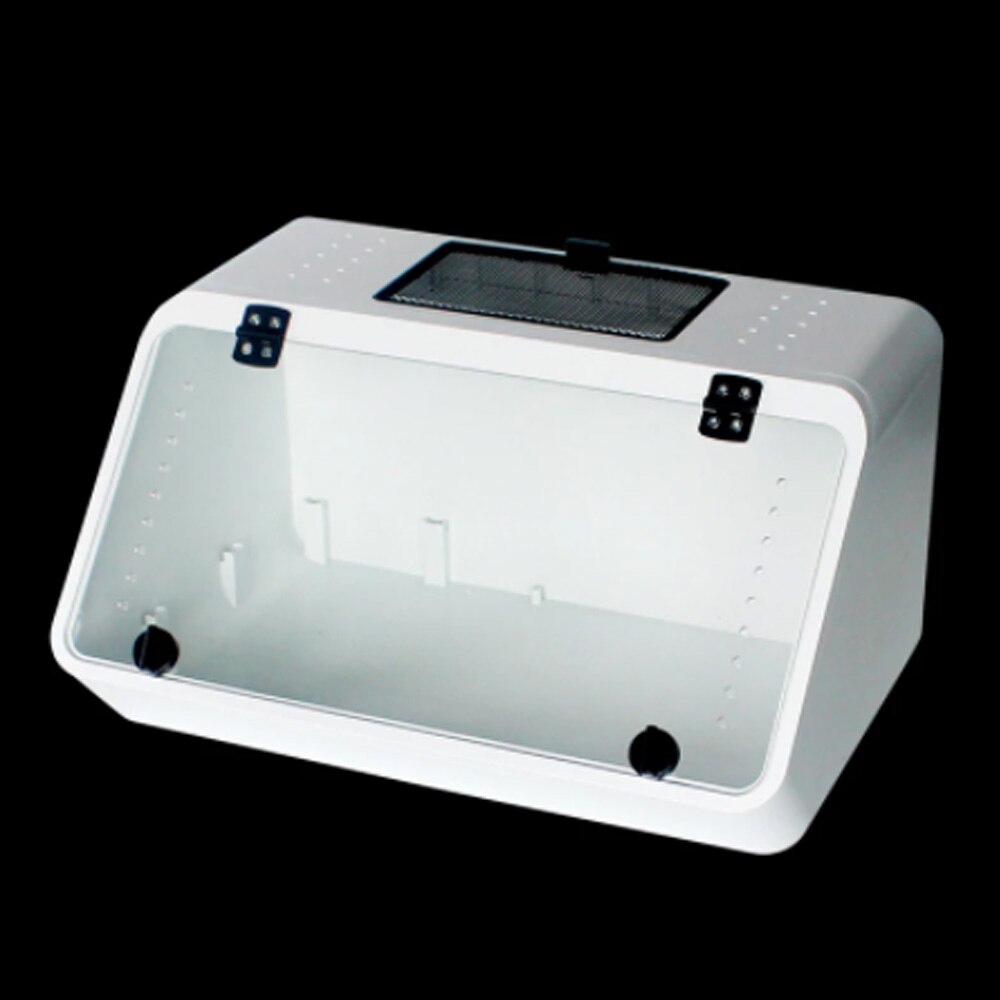 Breeding Box Incubator Terrarium Reptile Box Amphibian Cage For Snake Lizard Turtle Spider Reptile Combination Pet Supplies: White