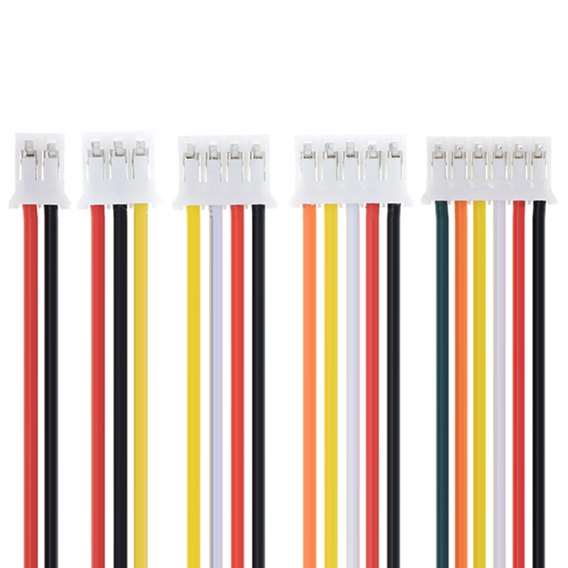 10PCS JST PH2.0 PH 2.0mm Wire Cable Connector 2/3/4/5/6/7/8/9/10/12 Pin 2.0MM Pitch Plug 10CM/20cm/30CM Wire Length 26AWG