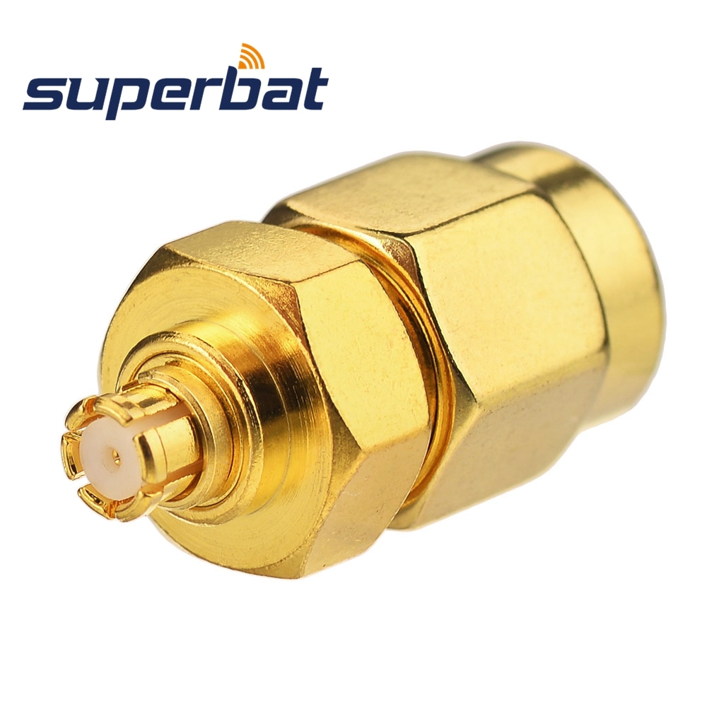 Superbat SMP Female to SMA Straight Male 50 Ohm RF Coaxial Connector