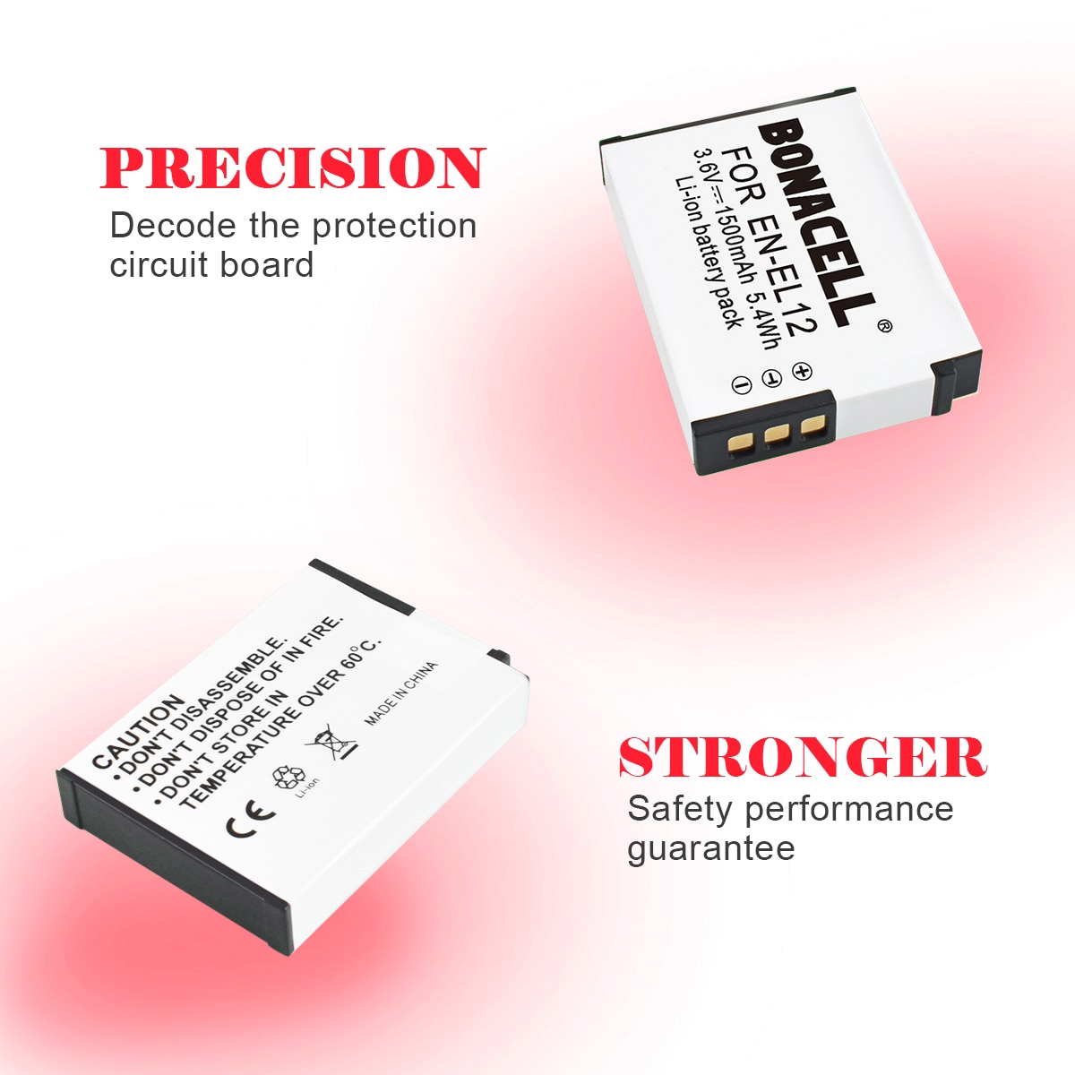 EN-EL12 Battery&Charger For Nikon Coolpix A1000, B600 Coolpix AW130 A900 W300 S1200pj S9900 S9500 S9300 S9200 S8200 S6300 S6200