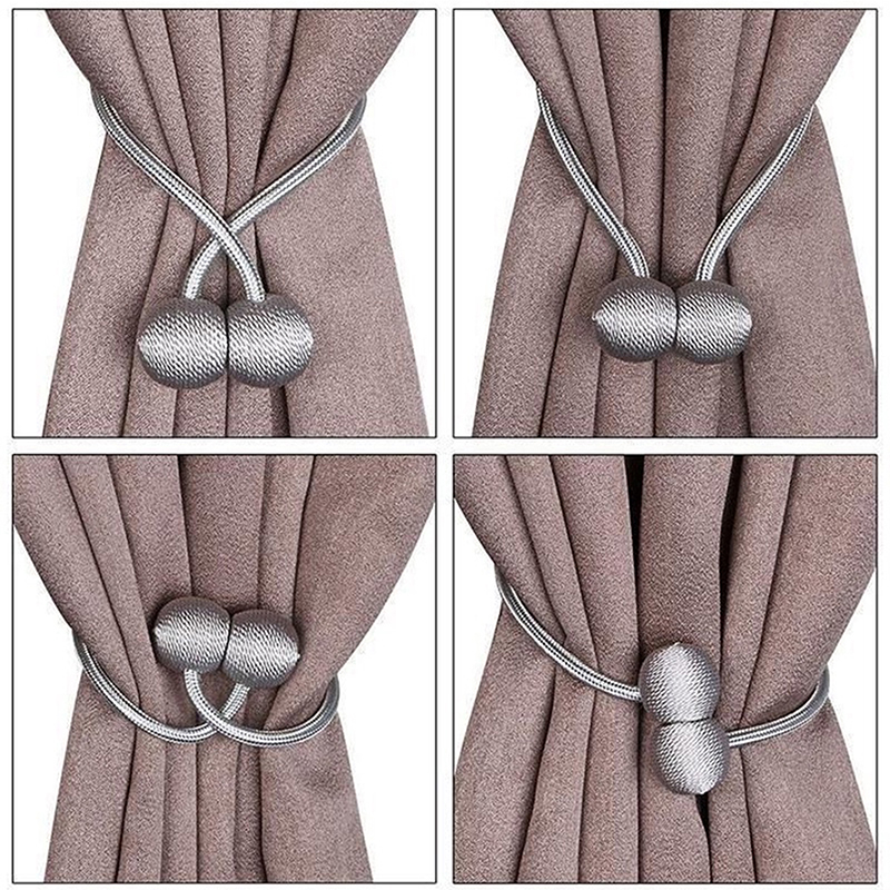 modern minimalist agnetic Curtain Tieback Clip Curtains Buckle Holder Decorative Home Curtains Accessories