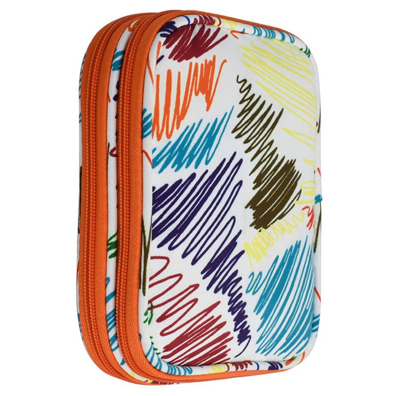 1 Pc Haak Opbergtas Met Rits Multi Kleuren Breien Accessoire Organizer Haak Haak Houder Hand Craft Naaien Naald Zak