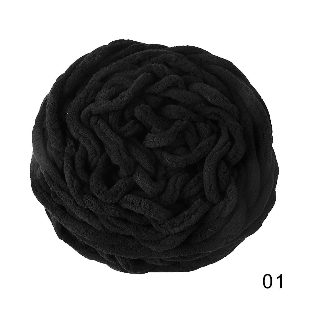 Ovillo de lana para tejer, tejido suave, grueso, 100g, Color puro, lindo #80465