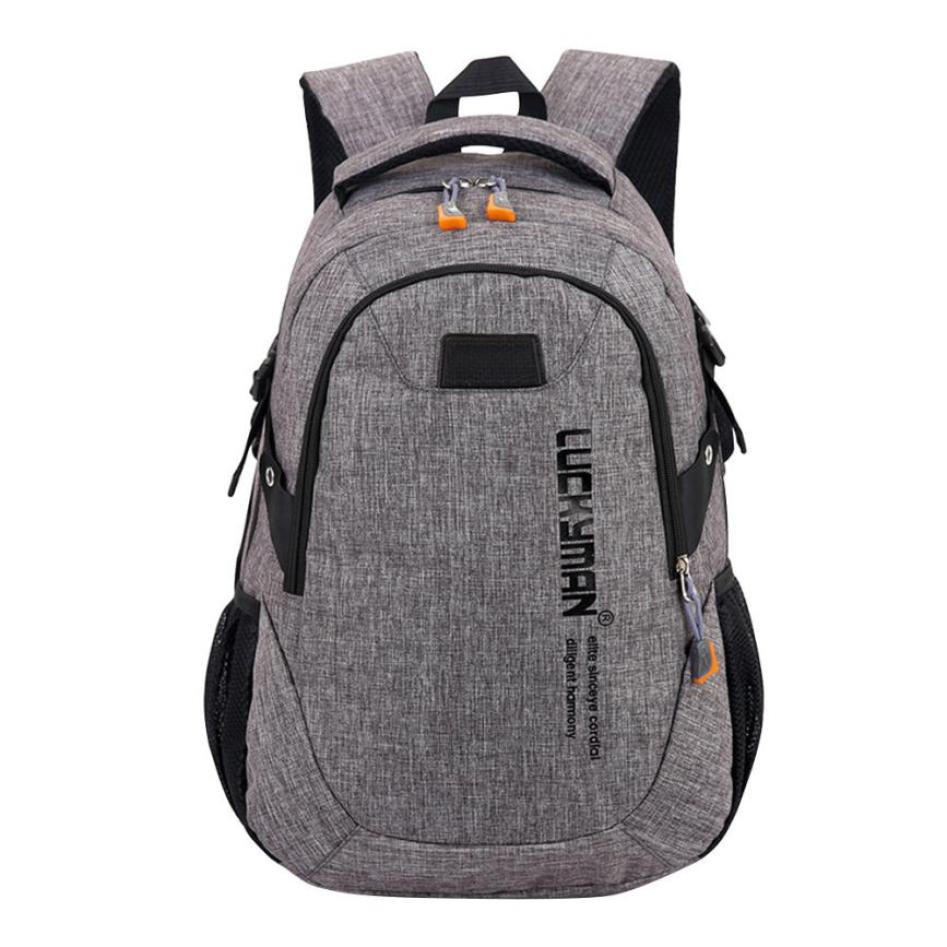 Backpacks School Bags for Teenage Girls Backpack canvas Travel bag Backpacks Unisex laptop bags student Mochila10.7#L5%: Gray