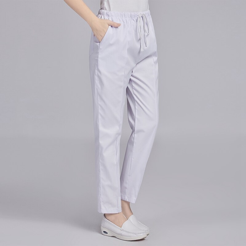 Vrouwen Verpleegkundige Werkkleding Dikke Scrub Broek Ziekenhuis Werk Broek Verpleegkundige Bodems Medische Uniform Arts Verpleging Bodems
