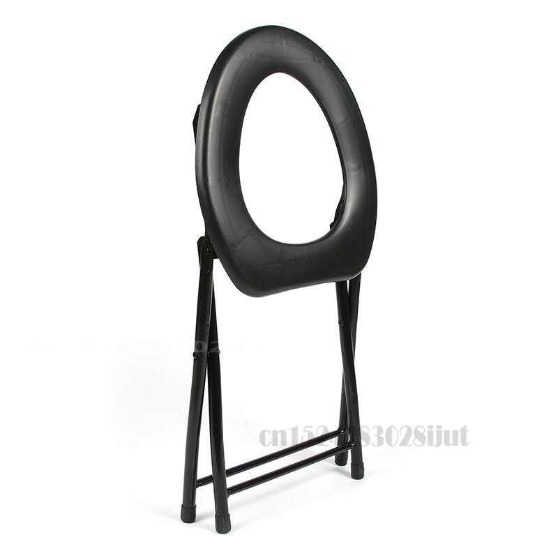 Toilet Stools Foldable Toilet Chairs for The Elderly Thicker Cushions Non-slip Bath for Pregnant Toilets Portable BathroomStools