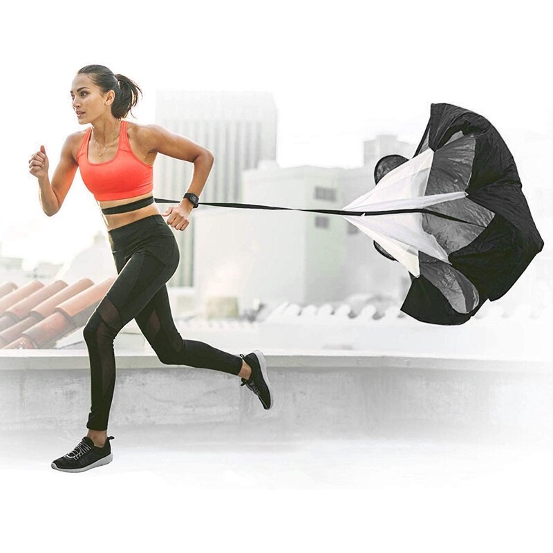 Entrenamiento de velocidad para correr, paracaídas de resistencia para entrenamiento de fútbol, entrenamiento de velocidad de potencia para niños, jóvenes y adultos