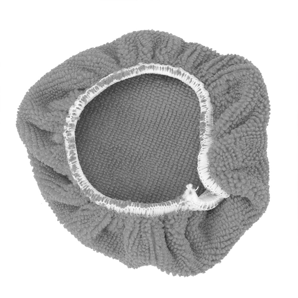 LEEPEE Microfiber Telescopic Window Glass Cleaner Car Window Cleaner Window Scraping Mist Eliminator Windshield Cleaning Brush: Gray towel head