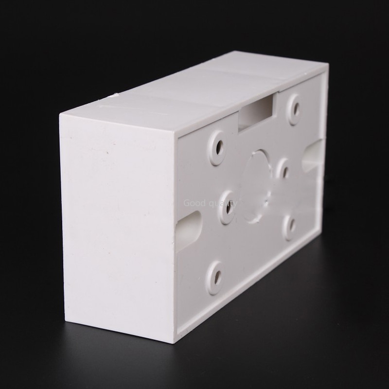 Model 118/120 Small Surface Installation Electrical Mounting Box 40mm PVC Wire Junction Boxes