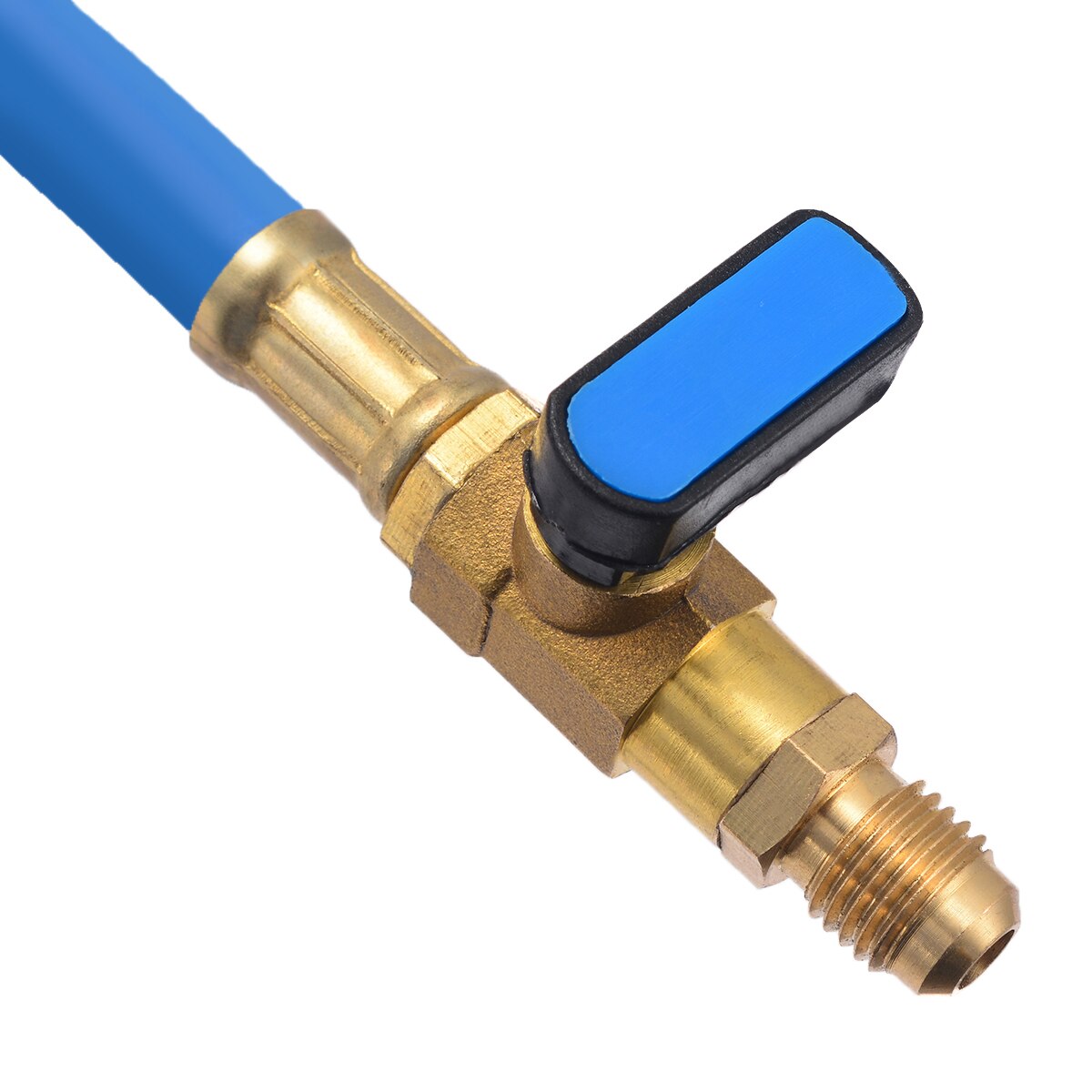 Mangueras de carga para refrigeración por aire acondicionado R134a R410a, Set de mangueras de carga SAE hembra de 19cm y 1/4 ", 3 uds.