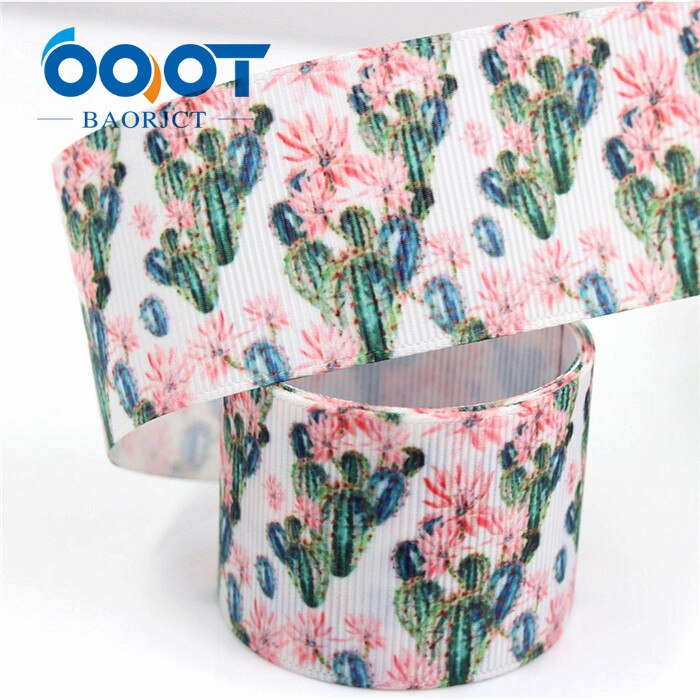 Ooot baorjct 183174 38mm 10 yards tegneserie frugtbånd termisk overførsel trykt grosgrain bryllup tilbehør diymaterialer: 7