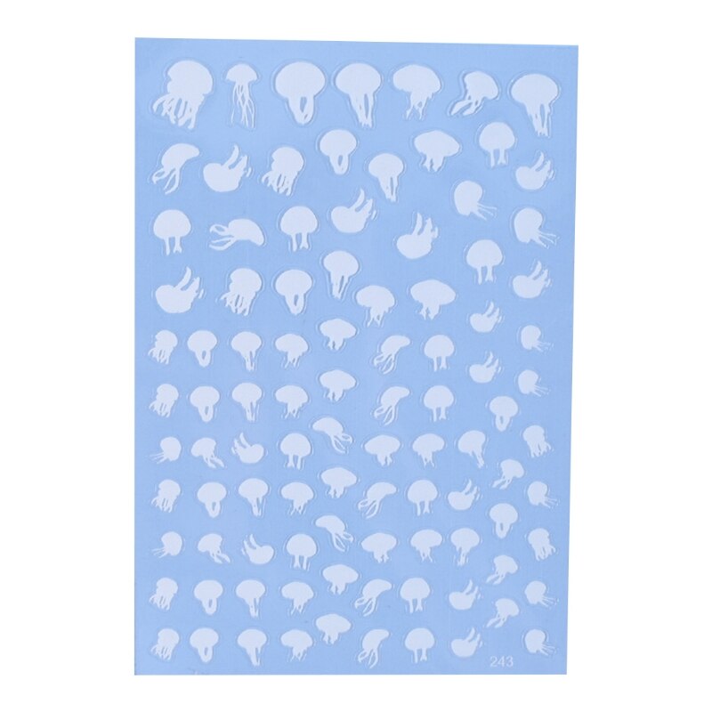 5 Vellen Diy Crystal Epoxy Filler Sticker Hars Vullen Materiaal Stickers Uv Hars Craft Maken Sieraden Maken Kits: 2